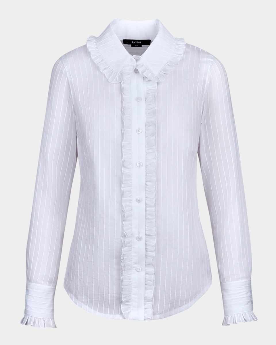 Ruffle-Trim Shirt